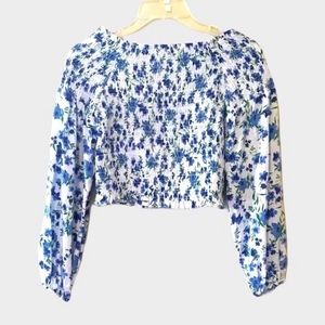 🤩 NWT - GB GIrls - floral crop top  - XL